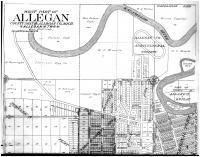 Allegan - West - Above, Allegan County 1913